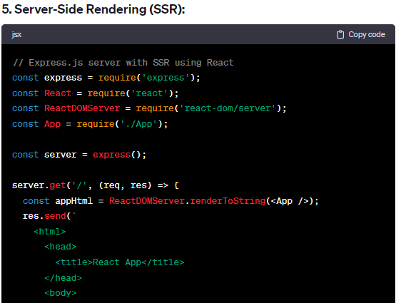 Server-Side Rendering (SSR)